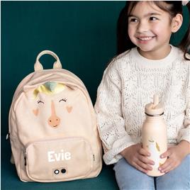 Mochila infantil personalizada - Unicórnio - Trixie
