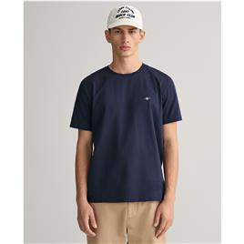 Gant T-shirt direita, mangas curtas