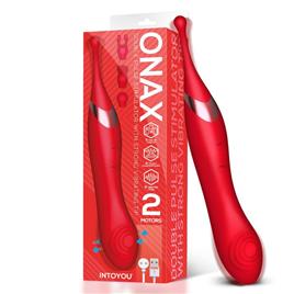 Onax Estimulador Doble Vibrador de Punto y Doble Pulsación USB