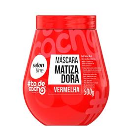 Salon Line #TODECACHO Máscara Matizadora Vermelha 500g