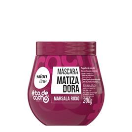 Salon Line #TODECACHO Máscara Matizadora Marsala Roxo 300g