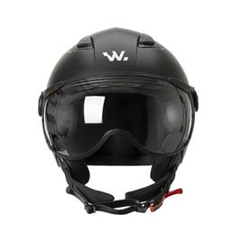Estilo urbano wayscral capacete de motocicleta a jacto de viseira longa tamanho l