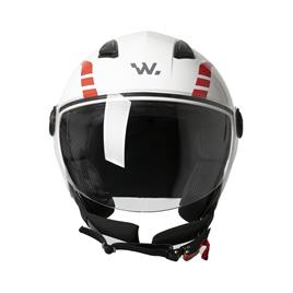 Conforto urbano wayscral capacete de motocicleta a jacto de tamanho longo de viseira