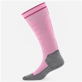 MEIAS DE SKI E SNOWBOARD CRIANÇA 100 ROSA