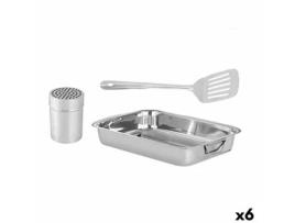 Conjunto de Cozinha Assadeira 35,5 x 6 x 25,5 cm (6 Unidades)