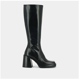 Jonak Botas em pele, com tacão, Bonbon
