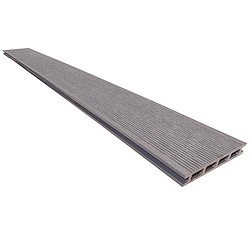 Deck de composite NATERIAL 240X14,5X2,1CM CINZA