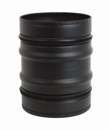 União MACHO-MACHO  PRETO VMLOCK PELLETS D100MM