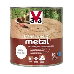 Verniz antioxidante para metal V33 INCOLOR 0.5L