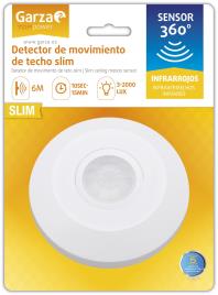 Detetor de movimento TETO 360º GARZA