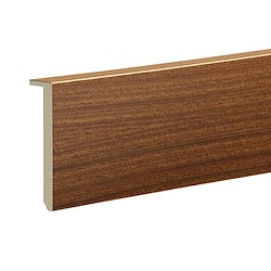 Rodapé de MDF COBERTURA MOGNO 12X2.9X240CM