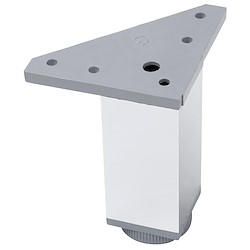 4 pés quadrados 40X40MM CROMADO