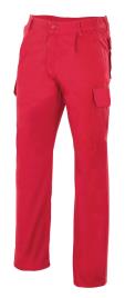 Calças MULTIBOLSOS VERMELHO 36
