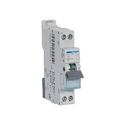Disjuntor 1P neutro 4.5KA HAGER 16A