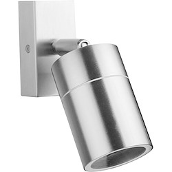 Candeeiro de parede exterior INSPIRE VICTORIA 1 LUZ GU10 INOX