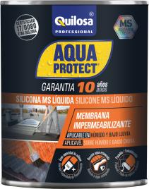 Impermeabilizante exterior QUILOSA AQUAPROTECT 1KG PRETO