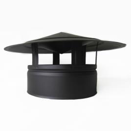 Chapéu sem aba INOX 04 PRETO D110