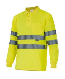 Polo AV MANGA COMPRIDA AMARELO 4XL
