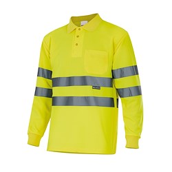 Polo AV MANGA COMPRIDA AMARELO 4XL