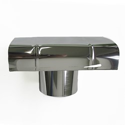 Saída fachada INOX 04 D130