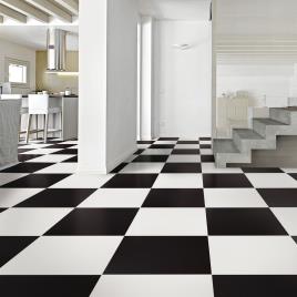 Pavimento cerâmico KLAVIER WHITE MATE 45.6X45.6CM