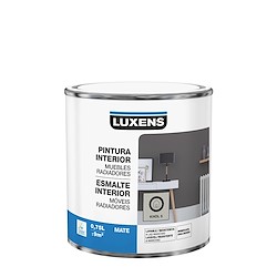 Esmalte LUXENS INTERIOR MATE 0.75L KHOL  5