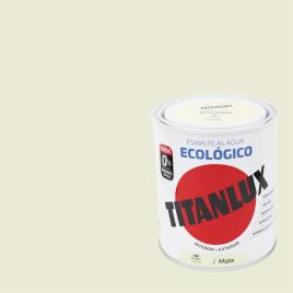 Esmalte interior mate TITANLUX 0.75L MARFIM