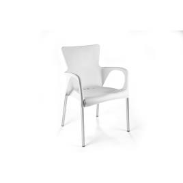 Cadeira de resina LARA BRANCO
