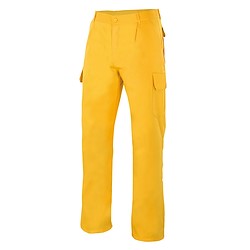 Calças MULTIBOLSOS AMARELO 46