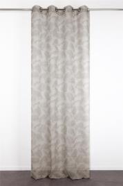 Cortinado ILHOS 140X260CM MANAUS NATURAL