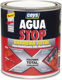 Impermeabilizante barreira total AGUASTOP TOTAL CINZA 1 KG