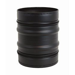 União MACHO-MACHO PRETO VMLOCK PELLETS D80MM