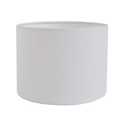 Abajur cilíndrico liso Nº0 BRANCO INSPIRE