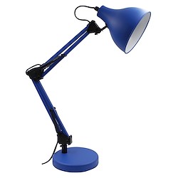 Candeeiro de secretária INSPIRE ENNIS E27 AZUL