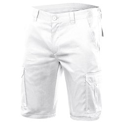 Bermudas STRETCH MULTIBOLSOS BRANCO 56