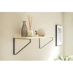 Suporte de prateleira DECO HANGER PRETO