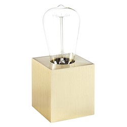 Candeeiro de mesa BLOCK DOURADO