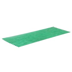 Placa poliéster ondulada PEQUENA ONDA VERDE 2000X900MM
