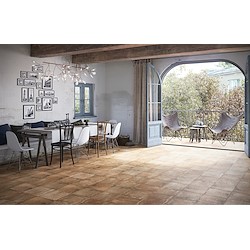 Pavimento cerâmico COTTO BROWN 33X33CM