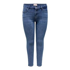 Only Carmakoma Jeans skinny, cintura standard, efeito Push Up