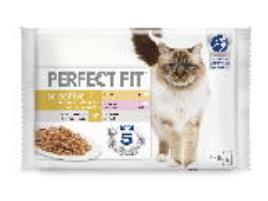 Comida Húmida Para Gato Perfect Fit Esterilizado Sensitive 4x85g