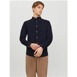 Jack & Jones Camisa lisa, em bombazina, Jjeclassic