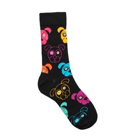 Happy Socks Udw Meias altas DOG para mulheres