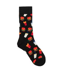 Happy Socks Udw Meias altas HAMBURGER para mulheres