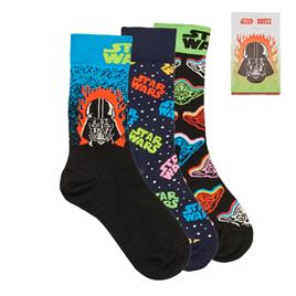 Happy Socks Udw Meias altas STAR WARS X3 para mulheres