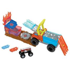 Hot Wheels Monster Trucks Arena World Color Shifter Rescate 5 Alarm