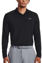 T-shirt Under Armour UA Performance 3.0 LS Polo-BLK