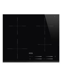 SMEG PLACA INDUÇAO 60CM 4 ZONAS BISELADA PRETA