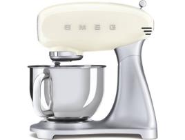Batedeira com Taça SMEG Anni 50 SMF02CREU (4.8 L - 800 W - 5 acessórios)