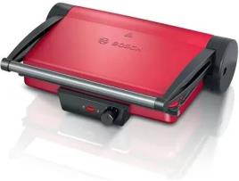 Grelhador de Placas BOSCH TCG4104 Vermelho (2000 W)